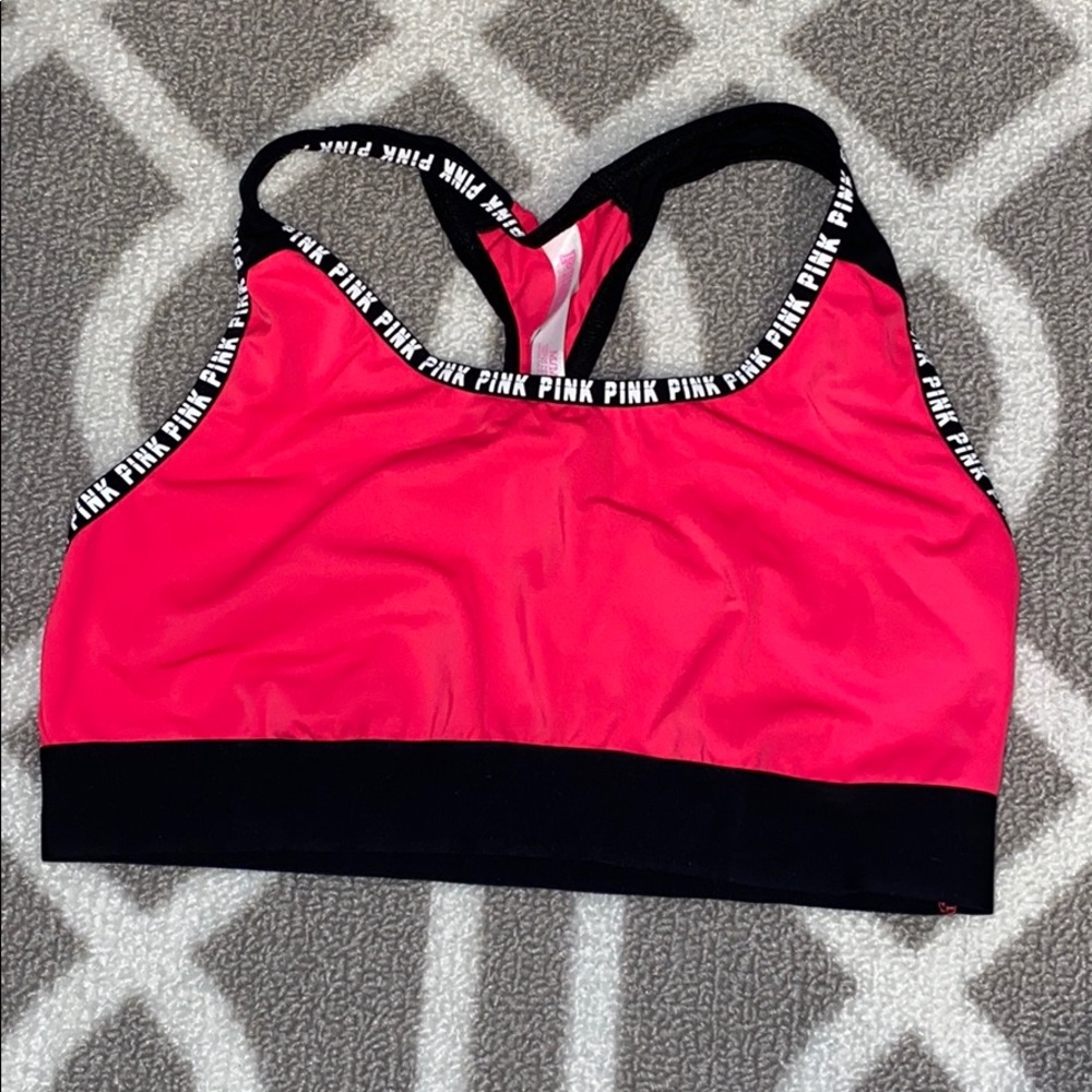 Victoria’s Secret pink sports bra